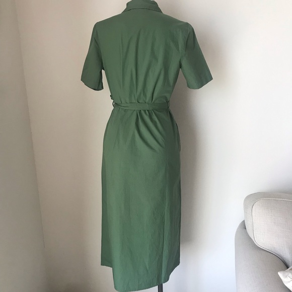 UO Holly Double Breasted Midi Shirt Dress - Picture 8 of 8